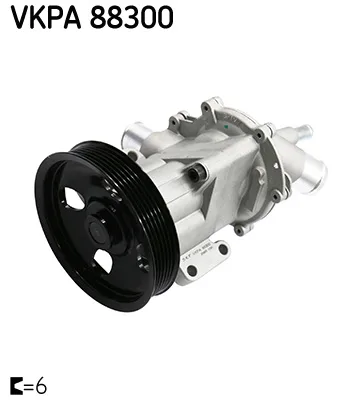 Водна помпа, охлаждане на двигателя SKF
